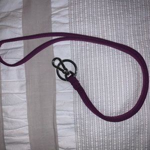 Vera Bradley Purple Lanyard